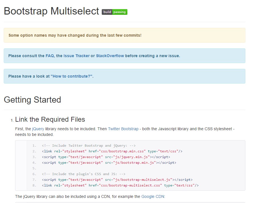 Bootstrap multiple select tutorial