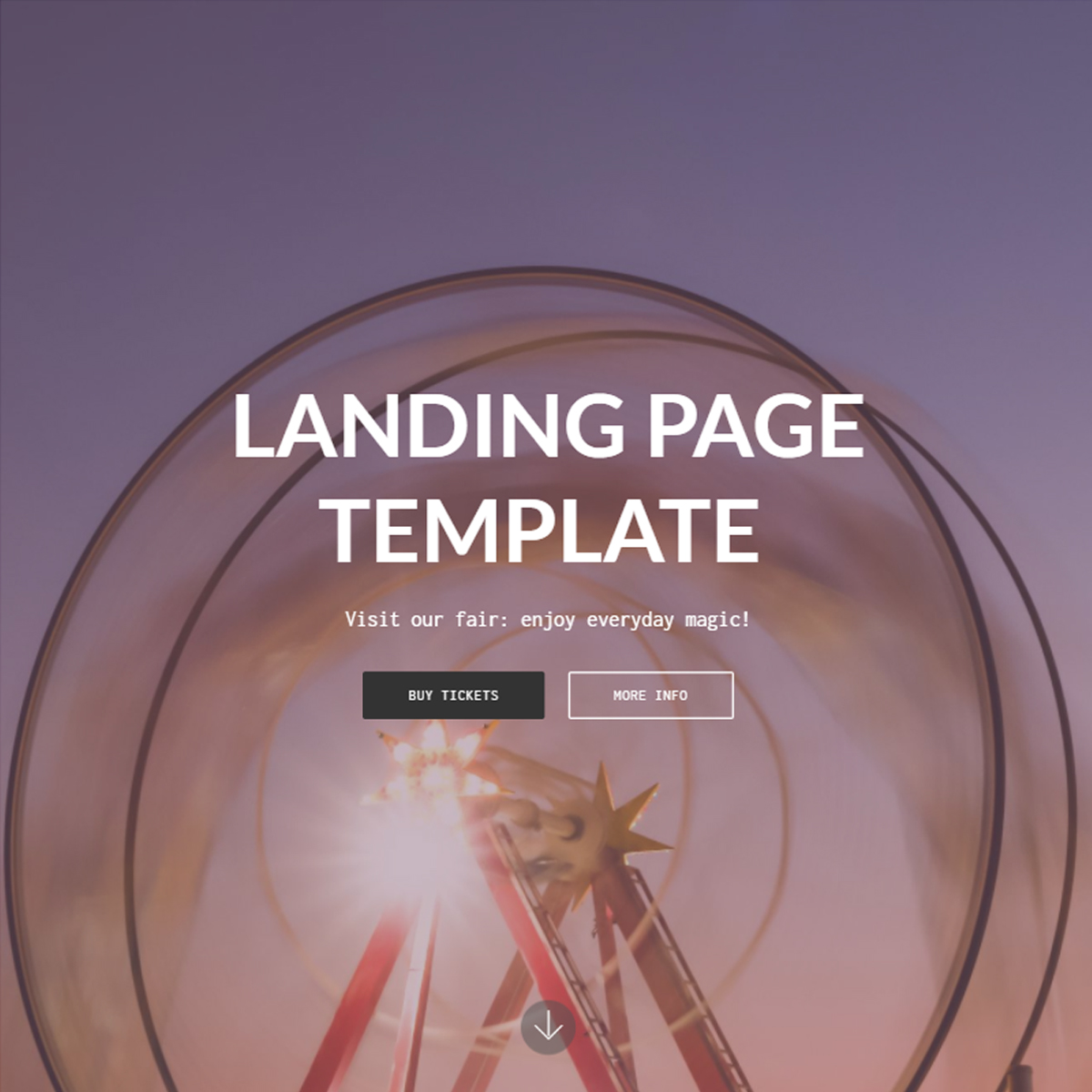 CSS3 Bootstrap Landing Themes