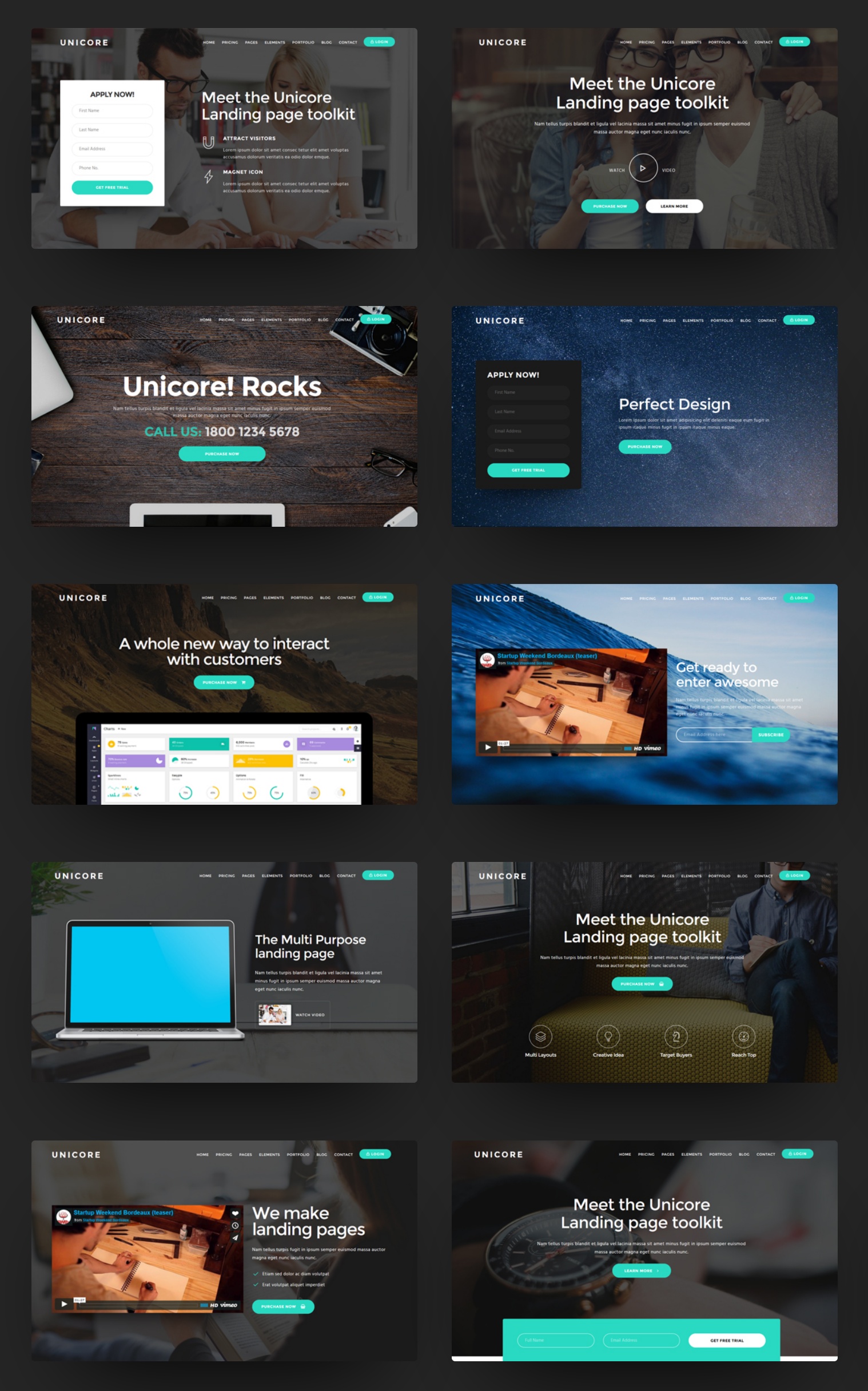 Best Bootstrap Agency Theme Builder