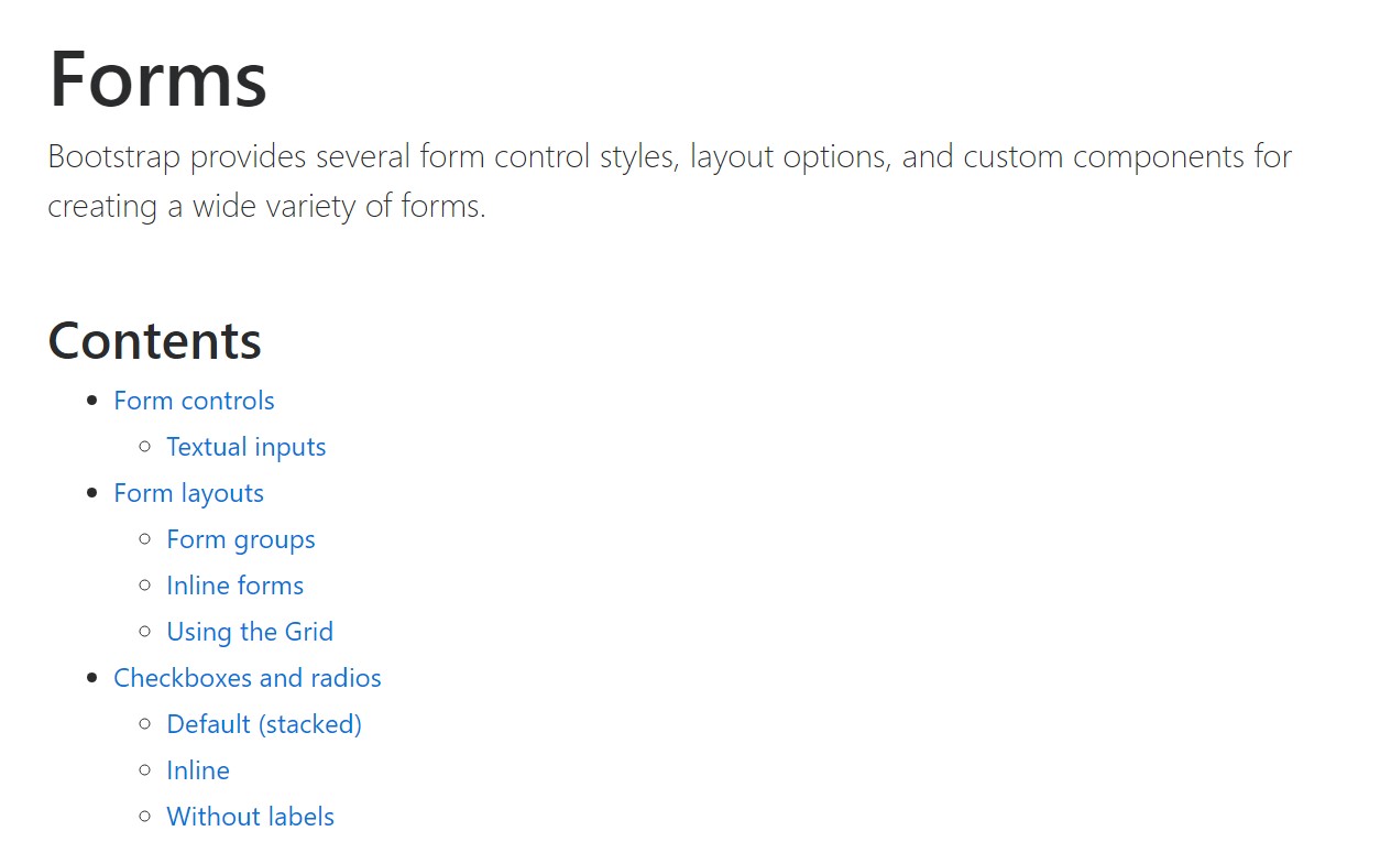  Utilization of the label in in Bootstrap Forms:  main  records