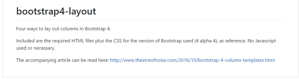 Format examples  around Bootstrap 4